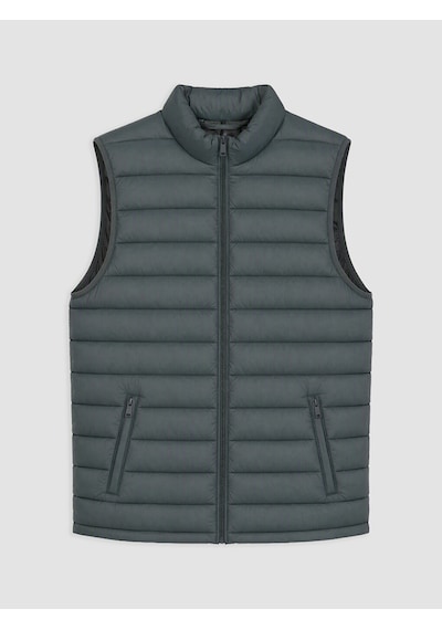 Lcwaıkıkı Classic Yeşil Regular Fit Dik Yaka Erkek Şişme Yelek