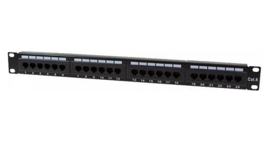 Uranıum Leopp-uc6-2524 Cat6 24 Port Utp Dolu Patch Panel