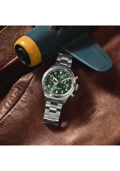 Timex Tw2y19100 Erkek Kol Saati Metalik Gri