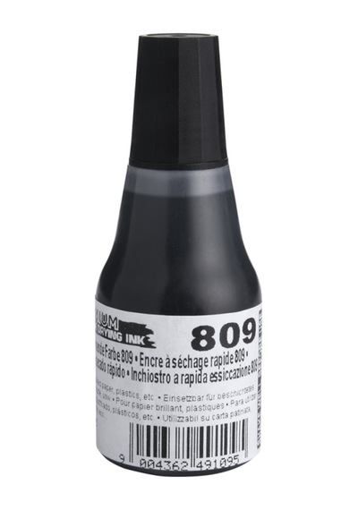 Colop 809 25ml Premıum Çabuk Kuruyan Mürekkep Siyah