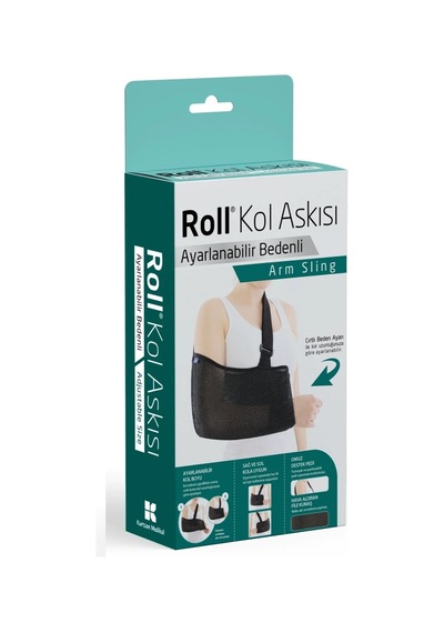 Roll Kol Askısı File Kumaş Ayarlabilir Bedenli