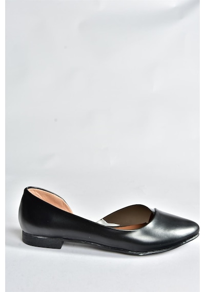 Fox Shoes Siyah Günlük Kadın Babet P726143009 Siyah