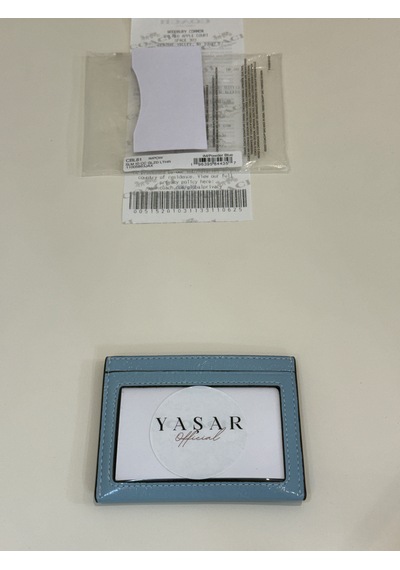 Coach Slim Id Case Kartlık Açık Mavi