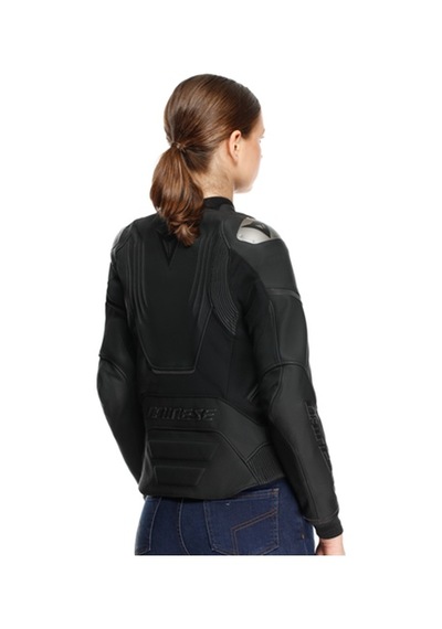 Dainese Daınese Ceket Racıng 5 Leather Wmn Blk Blk
