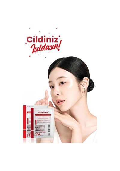 Leke Karşıtı & Aydınlatıcı Yüz Maskesi Astaxanthin İçerikli 1 Adet