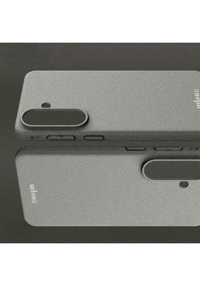 Galaxy S26 Plus Uyumlu Kılıf M-safe Şarj Özellikli Velvet-fluff Kaplama Wlons Adev Kapak Gri Gri