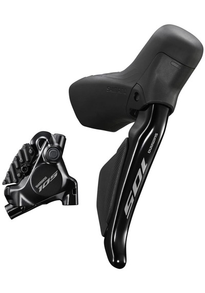 Shimano 105 Di2 St-r7170+br-r7170 Hidrolik Disk Fren Vites Seti 12v Siyah