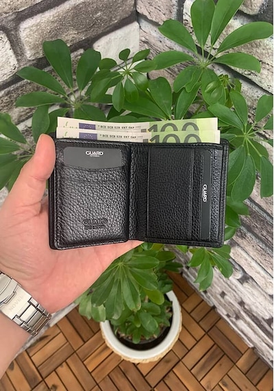 Guard Dustin Siyah Hakiki Deri Erkek Cüzdanı - Grd250207wt407 Diğer Çok Renkli