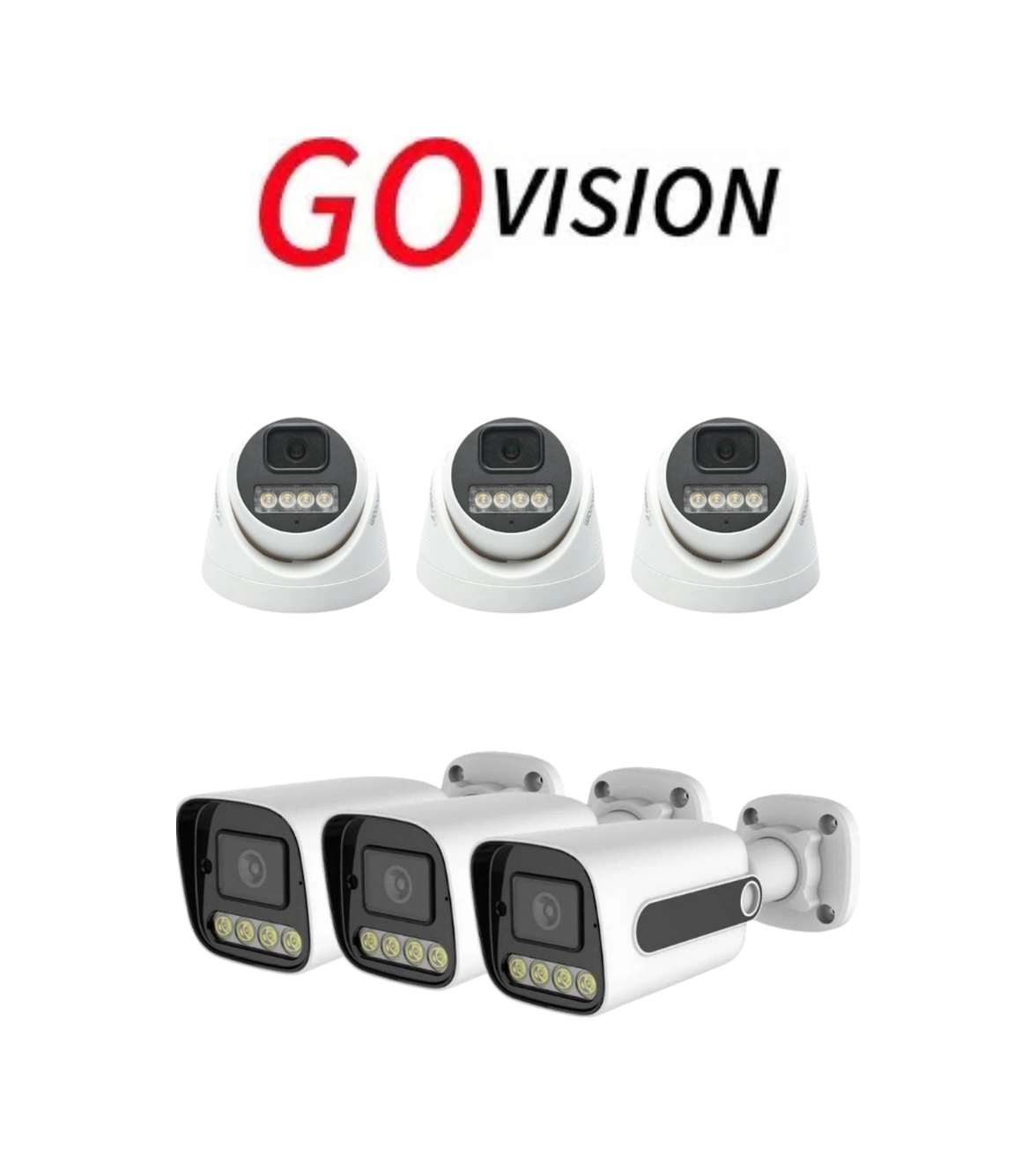 6 Adet 4mp 4k Ultra Ip Kamera