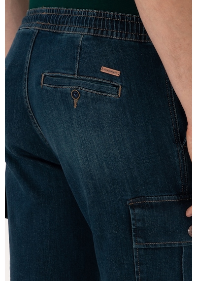 U.S. Polo Assn. Erkek Mavi Jean Şort 50304364-DN0030