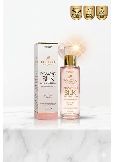 Folixia Argan & Kabak Çekirdeği Yağı Saç Bakım Serumu 100 ML