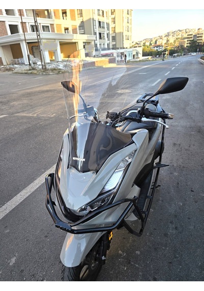 Motocam Honda Pcx Ön Cam 2021-2024 Model 65cm Şeffaf Renkli 4mm