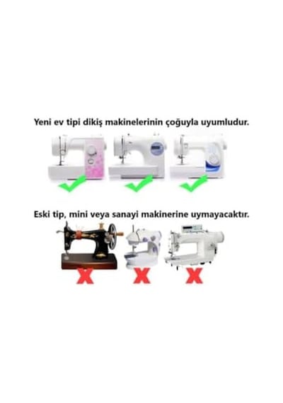 32 Parça Ev Tipi Aile Dikiş Makinesi Ayak Seti Diğer