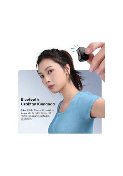 Ulanzi Jj03s Manyetik Telefon Tripodu 360 Selfie Çubuğu Bluetooth Kumandalı Siyah - T090a