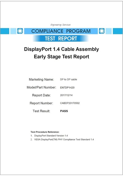 Paugge V1.4 Vesa Displayport Sertifikalı 32.40 Gbps Bandwith Hbr3 8k 60hz, 4k 120hz, 4k 60hz, 2k 165hz, 1080p 240hz Destekli Hdr, Freesync, G-sync Displayport Kablo