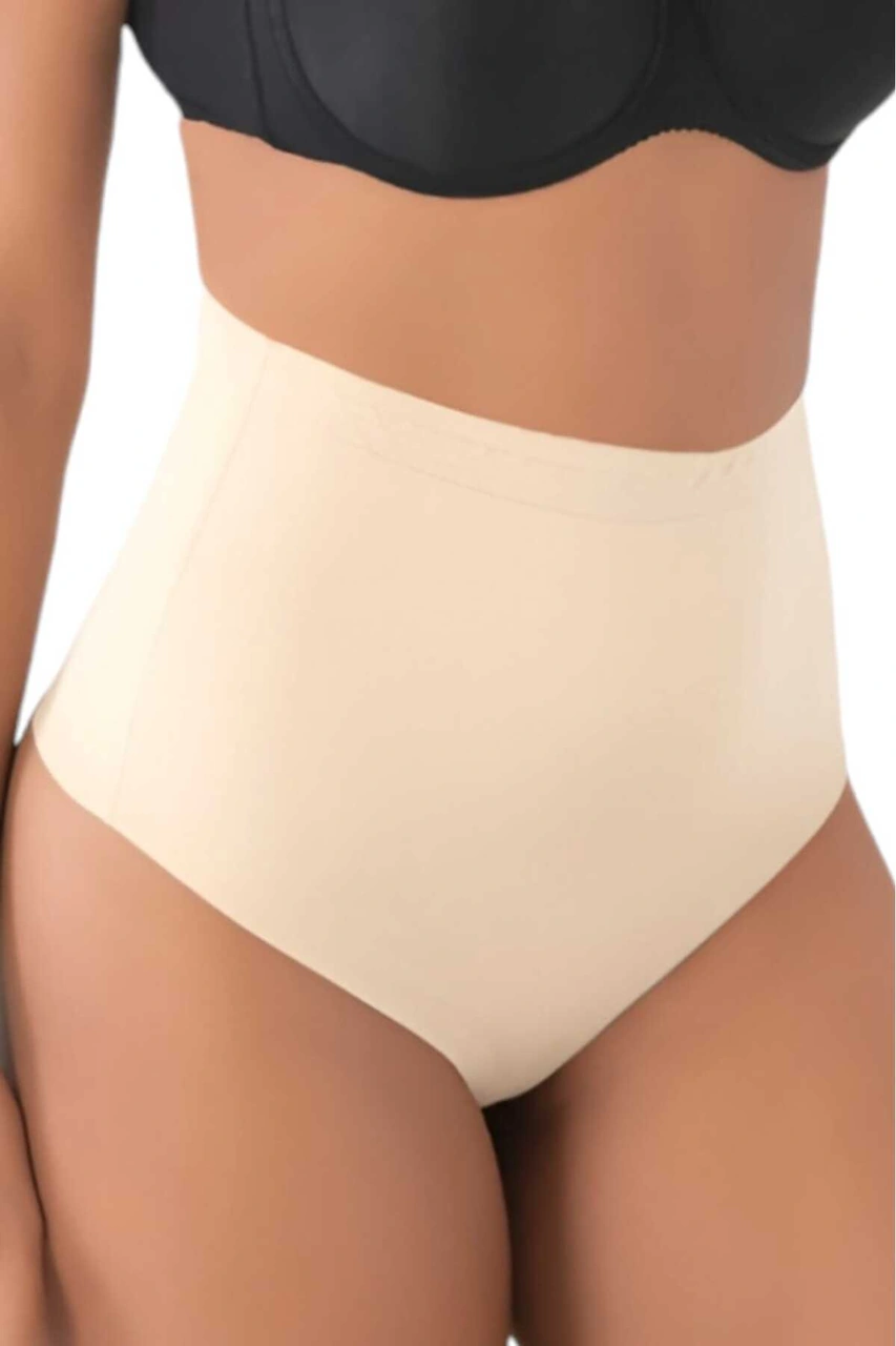 Tezzgelsin Kadın Lazer Kesim Ve Toparlayıcı String Korse Ten Rengi