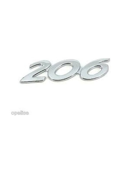 Pegeout 206 Bagaj Yazısı