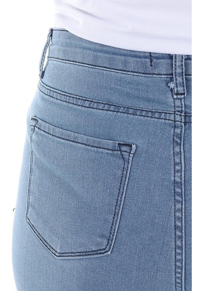 Kadın Ispnyol Paça Kot Pantolon