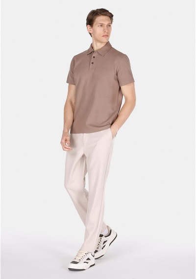 Colin's Colins Regular Fit Polo Yaka Düz Erkek Gri Kısa Kol Tişört Cl1073580 Q1.v2 Tpe Gri
