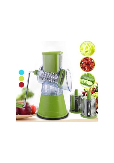 Tutma Kollu Çevirmeli Pratik Rulo Rende Drum Grater Renkli