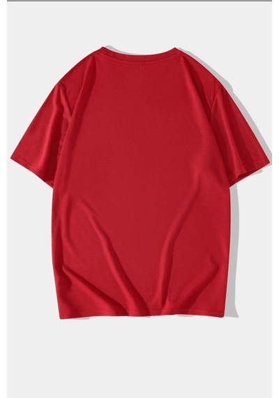 Flood Of Style Unisex Beyim Ne Derse O Olur Baskılı T-shirt Kırmızı