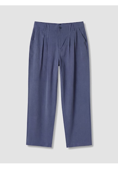 Lcw Vision Mavi Relax Fit Erkek Pileli Pantolon
