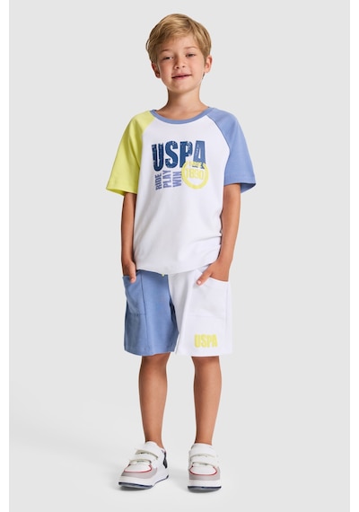 U.S. Polo Assn. Erkek Çocuk İndigo Tişört 50327037-vr028