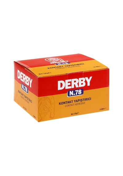 Derby N.78 Kontakt Tüp 125g Büyük Boy Deri Yapıştırıcı