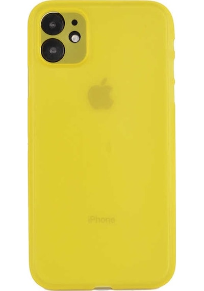 Apple Uyumlu iPhone 11 Kılıf Ultra İnce Hayalet Sert Kapak
