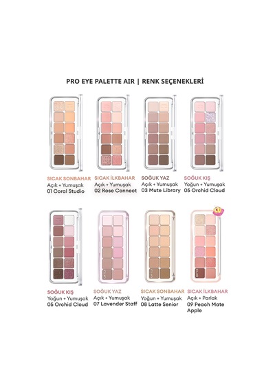 Clio Pro Eye Palette Air 03 Mute Library
