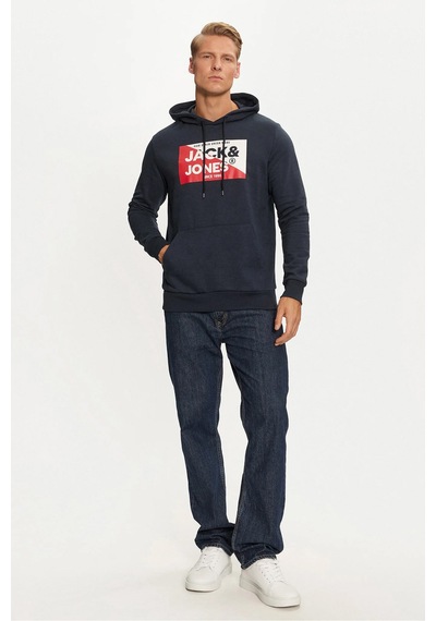 Jack & Jones Erkek Sweat 12256849 Lacivert Lacivert