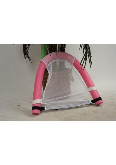 Ygt Ambalaj Swimchair Fileli Deniz Havuz Sandalyesi Koltuğu Pembe