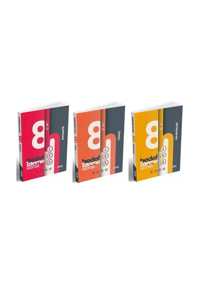Optik 2026 8. Sınıf Lgs Matematik + Türkçe + Fen Branş Deneme Seti 3 Kitap