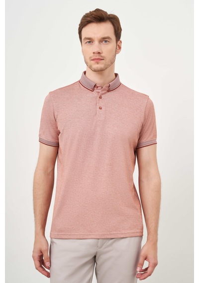 Morven Erkek Kiremit Trend Merserize Düz Düğmeli Yaka Dynamic Fit T-shirt 24ys018011460 Kiremit Morven Erkek Kiremit Trend Merserize Düz Düğmeli Yaka Dynamic Fit T-shirt 24ys018011460 Kiremit