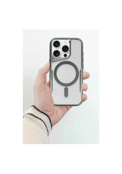 Apple İphone 14 Pro Kılıf Boyi Magsafe Silikon Kapak - Siyah 0.2M-Çok Renkli