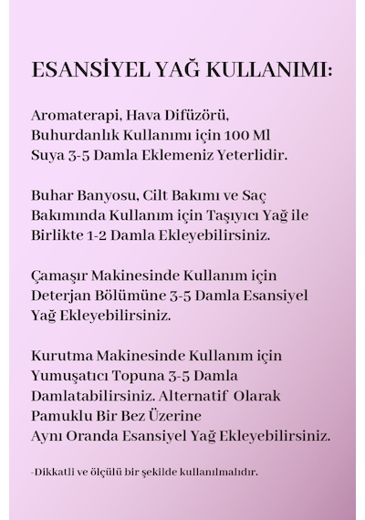 Lavanta Esansiyel Uçucu Koku Yağı Buhurdanlık Esansı Oda Kokusu Ve Aromaterapi Yağı 10 Ml Lavanta
