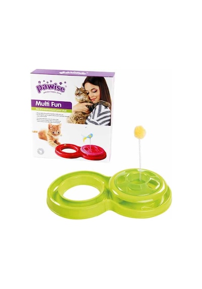 Ilkeshop Pawise Plastik Parkur Oyuncak Great Fun Cat Toy