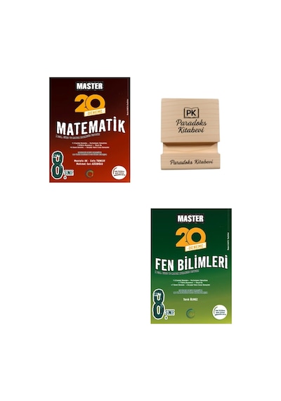 Okyanus Lgs 8. Sınıf Master 20 Matematik Ve Fen Bilimleri Denemesi + Telefon Standı