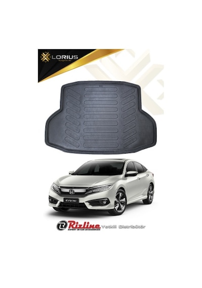 Rizline Honda Civic Sedan 2016-2021 3D Bagaj Havuzu