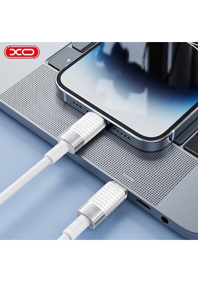 Nb-q282a 30w Gan Pd Soft Silikon Hızlı Şarj Kablosu Type-c To Lightning Apple Uyumlu iPhone  11 12 13 14 1 Metre