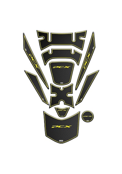 HONDA PCX 2018 - 2020 UYUMLU TANK PAD SET 014