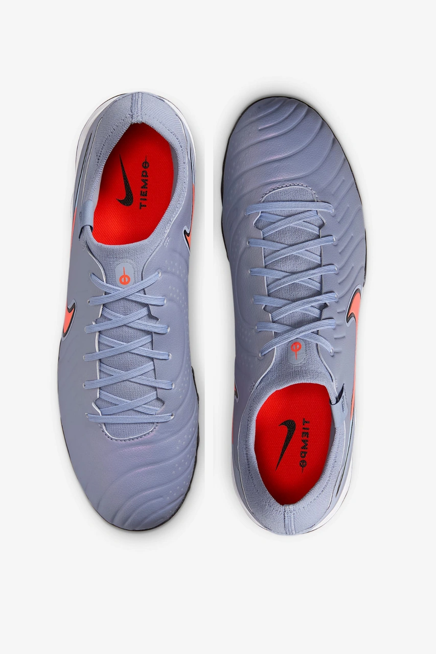 Nike Tiempo Legend 10 Pro Gri Futbol/halı Saha Ayakkabı Gri