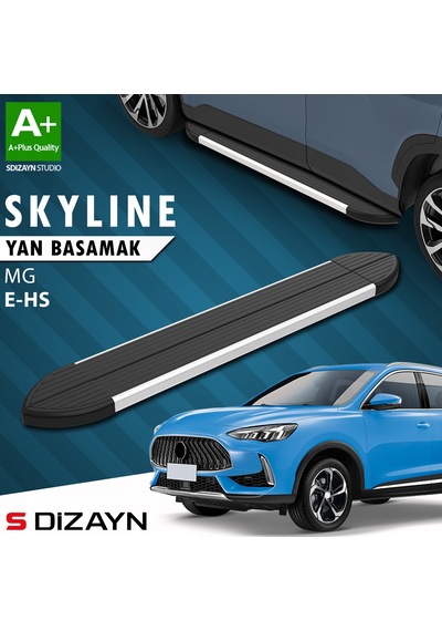 S-dizayn Mg E-hs Skyline Aluminyum Yan Basamak 183 Cm 2021-2024 A+ Kalite