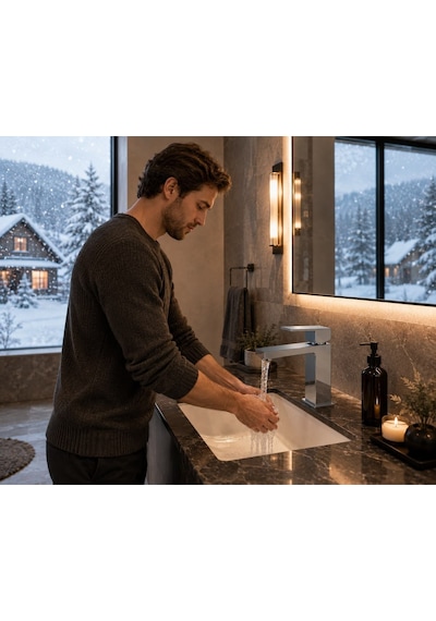 Lavabo Bataryası Tek Su Girişli Acar Mıx 06.04.001 Altın