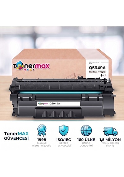 Hp Laserjet 1160 Muadil Toner Çipli Q5949a 10'lu 2.500 Sayfa