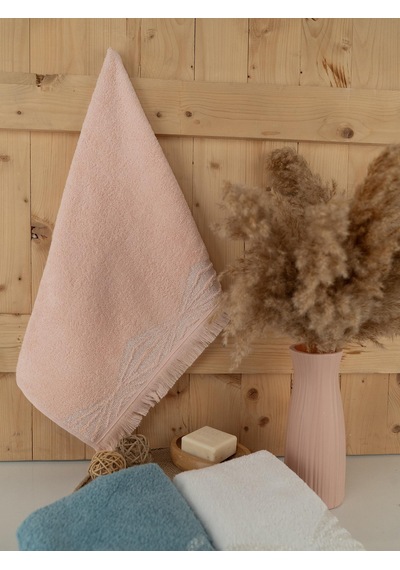 Pamuklu 3'lü 50x80 Cm Renkli Bohem Detaylı Havlu Seti Baveno Renkli