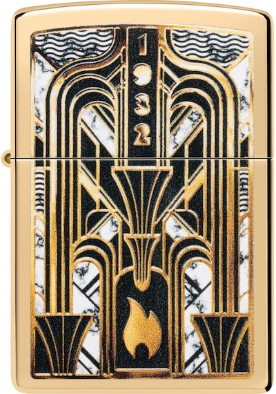 Zippo 254b 1932 Flame Design Çakmak Çok Renkli
