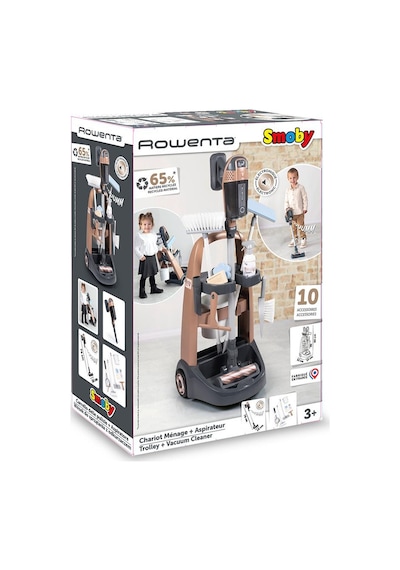 Smoby Rowenta Oyuncak Elektrikli Süpürge Ve Temizlik Seti 330326