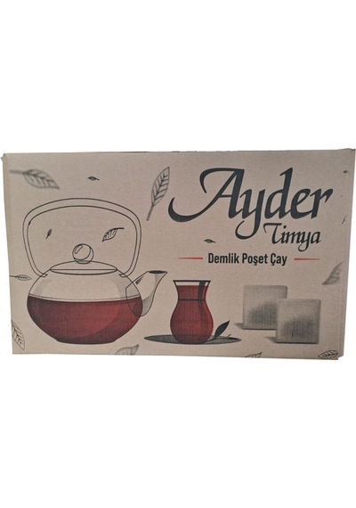 Ayder Timya Siyah Demlik Poşet Çay 6 KG