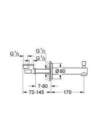 Grohe  Concetto Yön Değiştiricili  Çıkış Ucu - 13281001 Krom